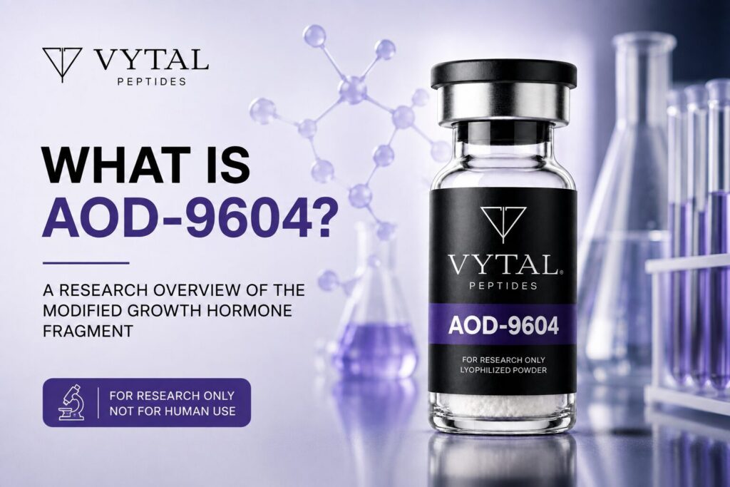 What Is AOD-9604? A Research Overview of the Modified Growth Hormone Fragment