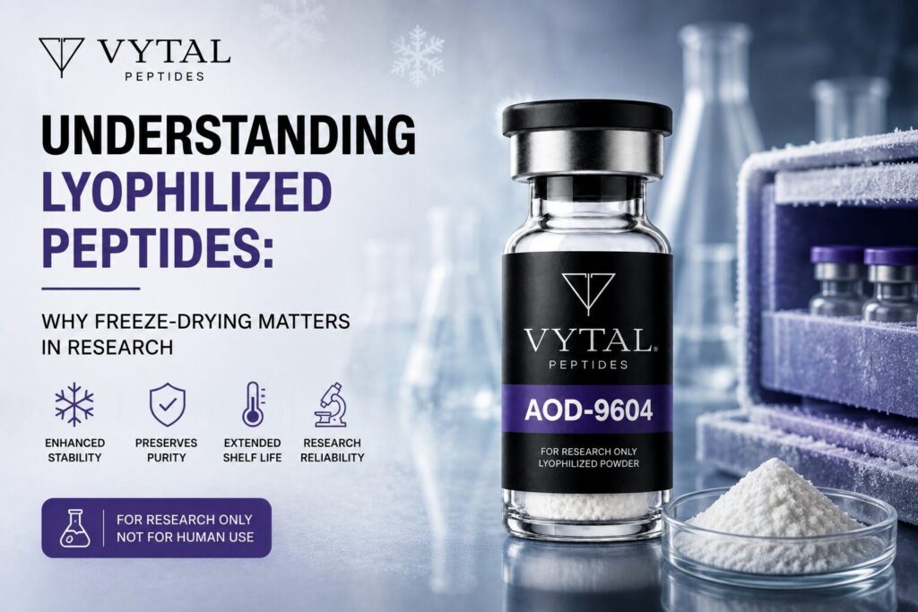 Understanding Lyophilized Peptides: Why Freeze-Drying Matters in Research